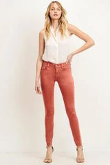 Sarina Skinny - Berry Red