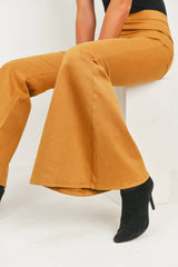 Khaki Bell Bottom Jean