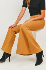 Khaki Bell Bottom Jean