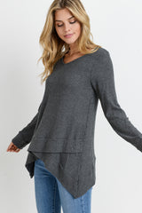 Shark Bite Waffle Top S-M-L-XL