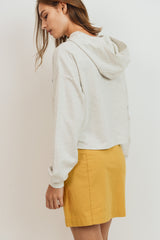 It's All Love Long Sleeve Cropped Hoodie
