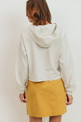 It's All Love Long Sleeve Cropped Hoodie