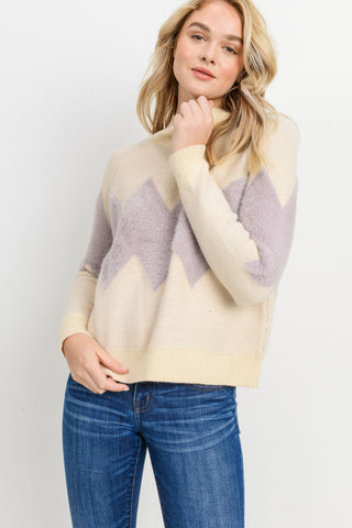 Knit Chevron Sweater