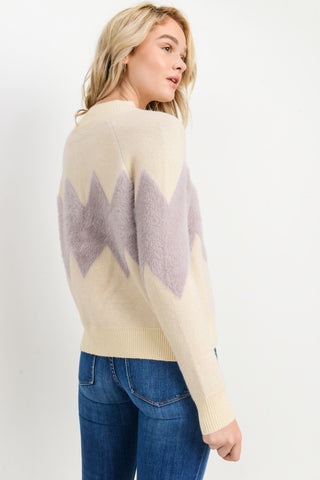 Knit Chevron Sweater