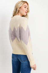 Knit Chevron Sweater