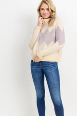 Knit Chevron Sweater