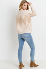 Knit Chevron Sweater