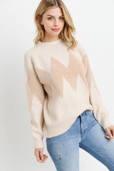 Knit Chevron Sweater