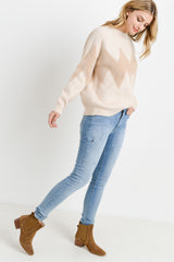 Knit Chevron Sweater
