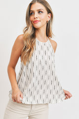 High Neck Tank Sleeveless Top